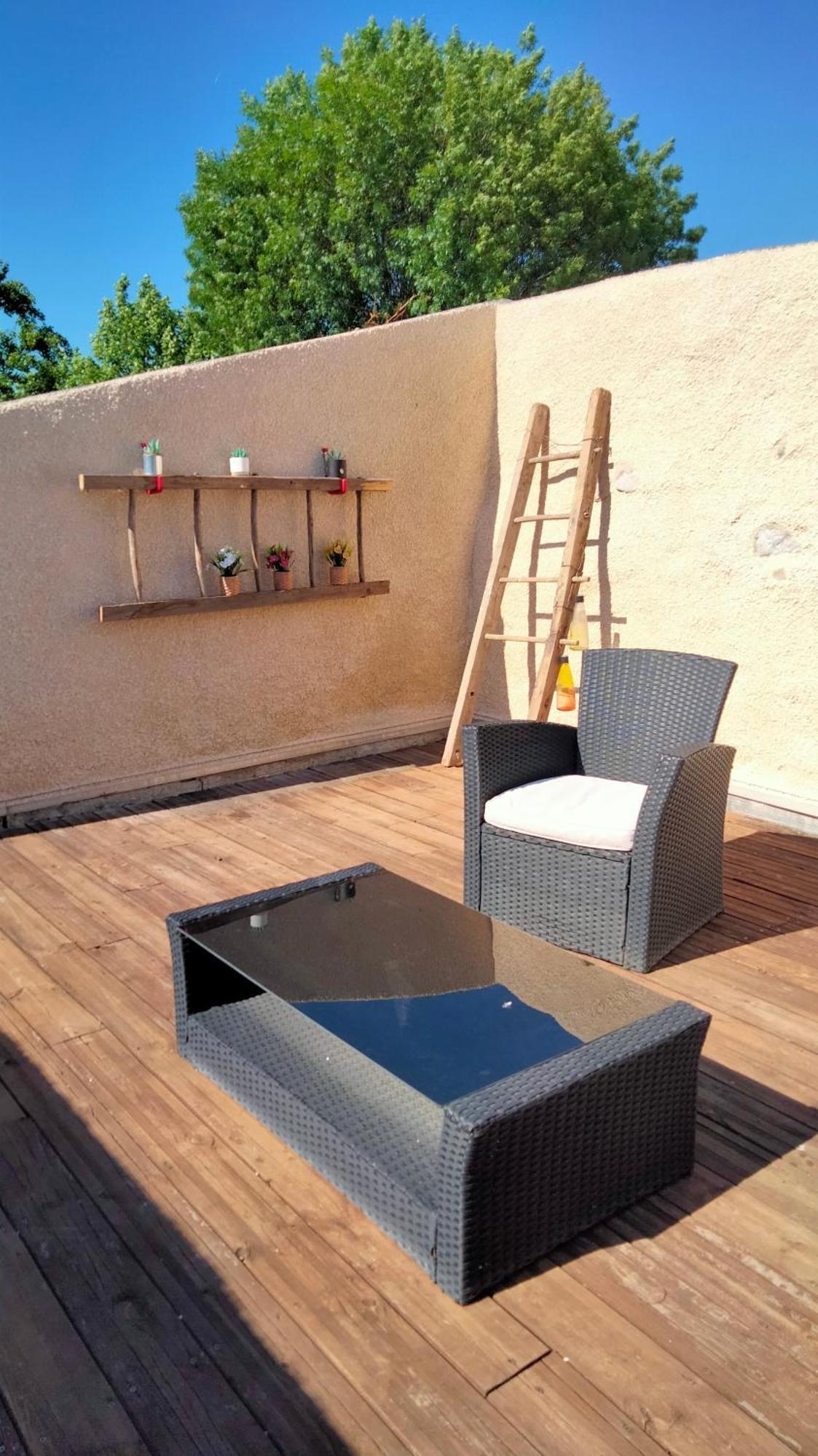 Chambre D'Hotes La Terrasse De Sabatas Chomérac Habitación foto